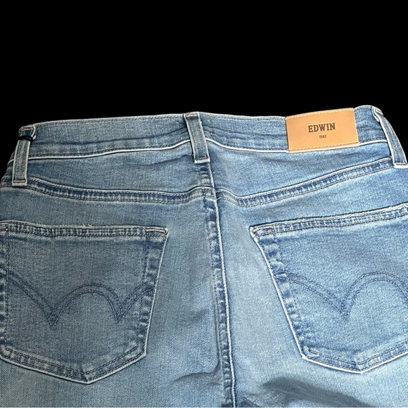 Edwin, Size 24x28, Straight Blue Jeans. NWT G14 - Picture 7 of 10